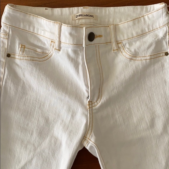 Billabong Denim - Billabong White Jeans Women/Junior